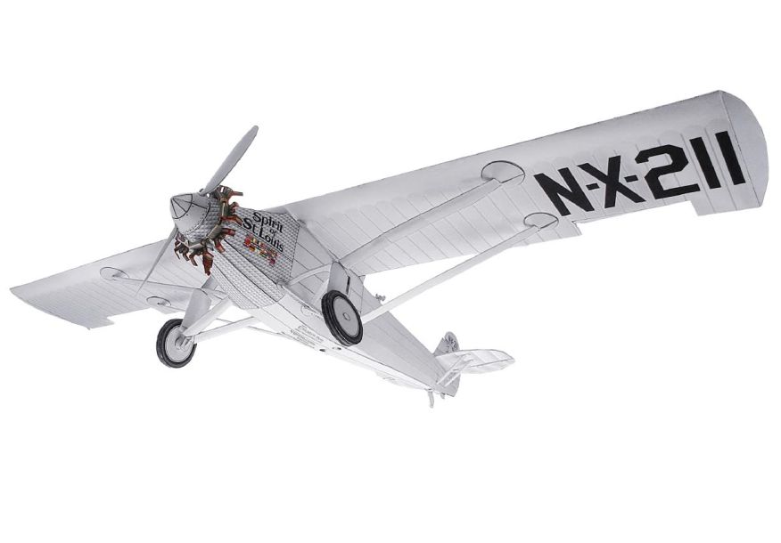 Самолет Дух Сент-Луиса / Spirit of St. Louis paper model