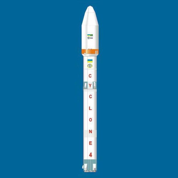 Ракета-носитель Циклон-4 paper model