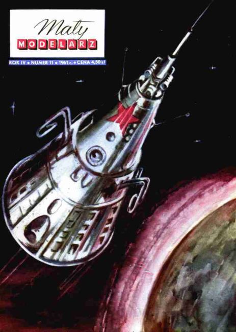 Maly Modelarz - 11/1961 - Спутник-3 magazine