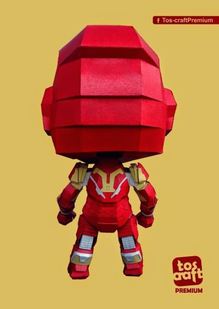 Броня Железного человека Mark 43 (Мстители: Эра Альтрона) paper model