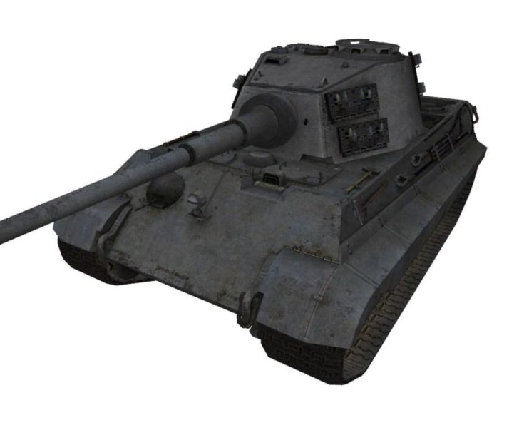 Танк Королевский тигр (Тигр II) paper model