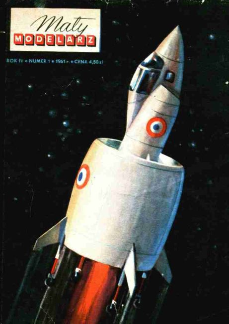 Maly Modelarz - 1/1961 - Самолет C-450 Coleoptere magazine