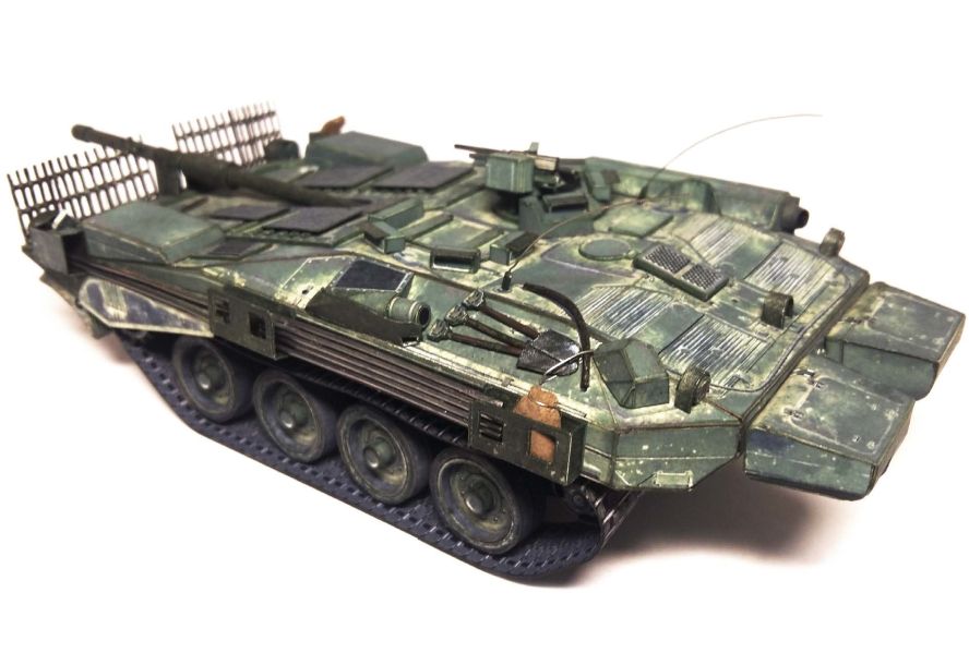 Макет танка - 035 - Танк Strv 103B magazine