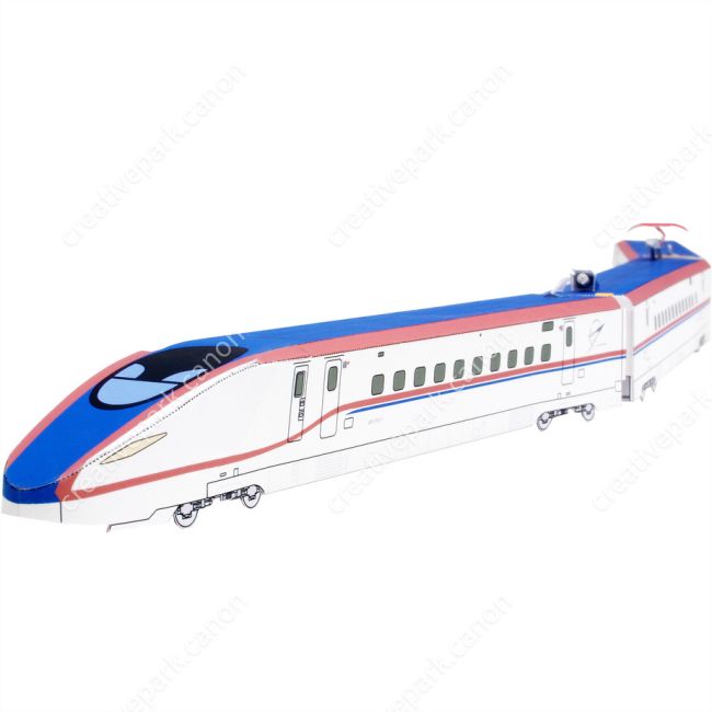 Поезд Синкансэн серии E7 Кагаяки, мини-версия paper model