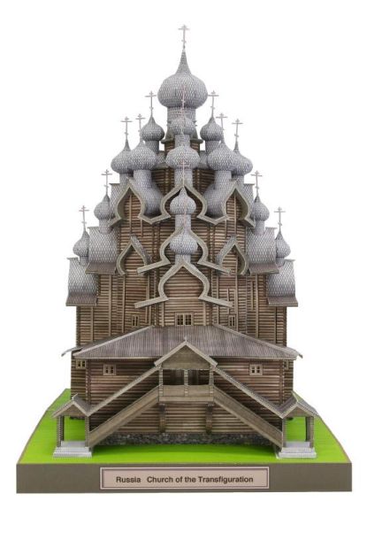 Церковь Преображения, Россия paper model