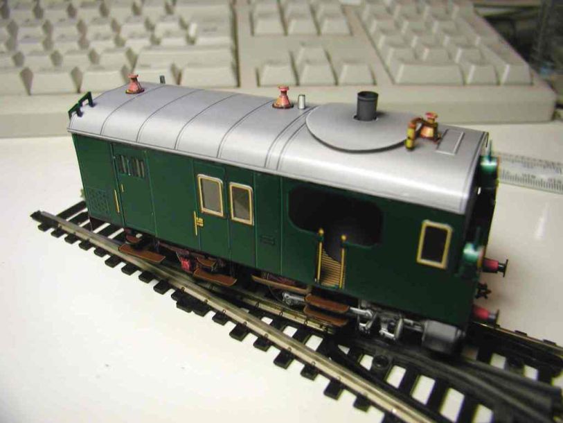 Локомотив FS 600 paper model