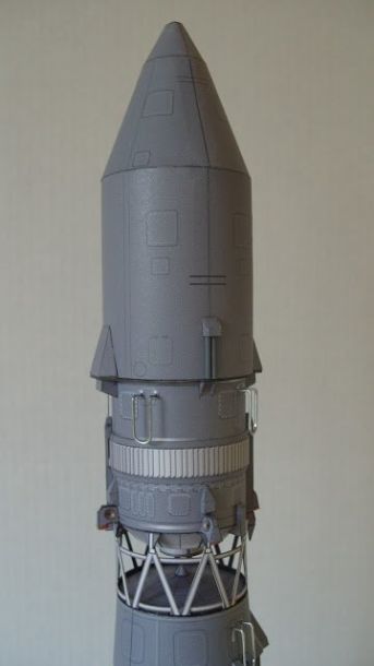Ракета-носитель Восток paper model