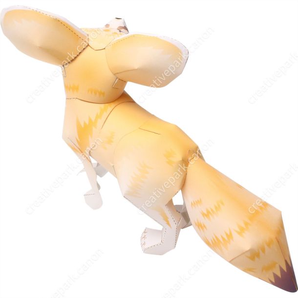 Фенек paper model