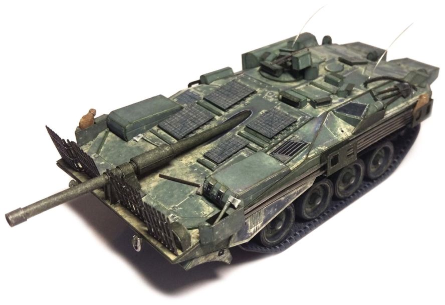 Макет танка - 035 - Танк Strv 103B magazine