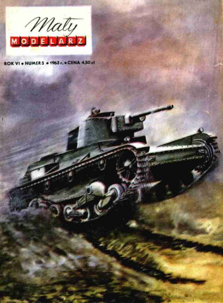 Maly Modelarz - 5/1963 - Танк 7TP magazine