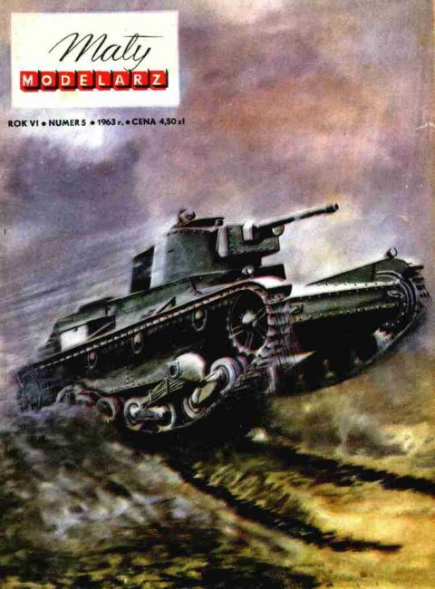 Maly Modelarz - 5/1963 - Танк 7TP magazine