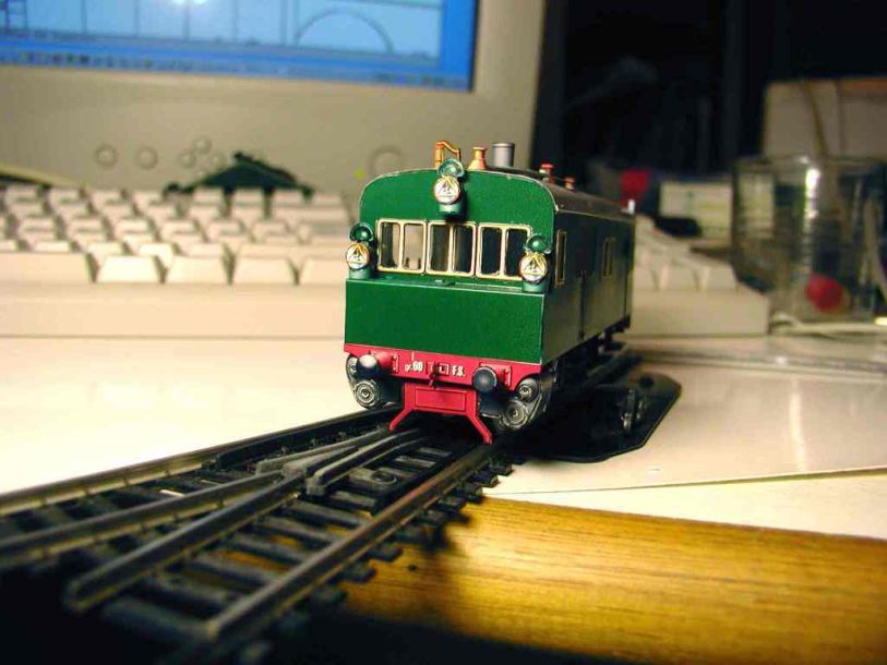 Локомотив FS 600 paper model
