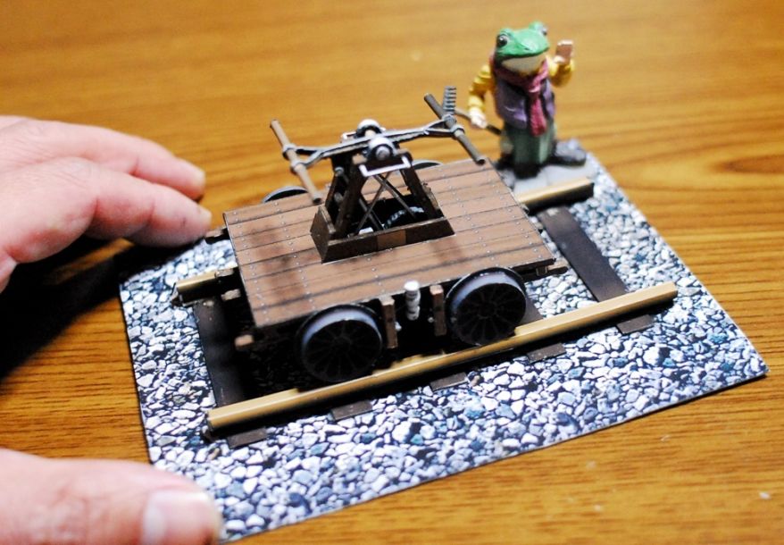Дрезина (Мелоди) paper model