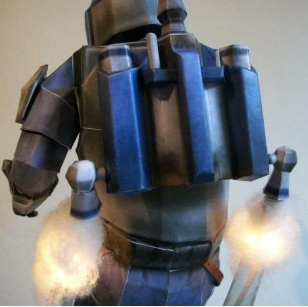 Наемник Джанго Фетт (Звездные войны) paper model