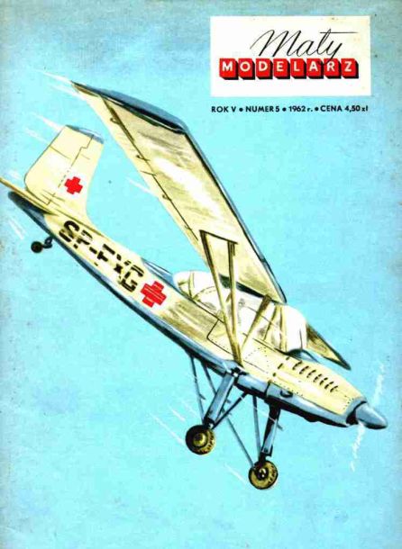 Maly Modelarz - 5/1962 - Самолет Brygadyr magazine