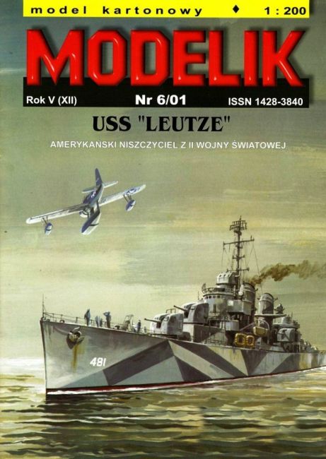 Modelik - 6/2001 - Эсминец USS Leutze magazine