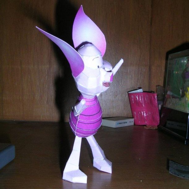 Пятачок (Винни Пух) paper model